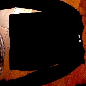 Brand new gap ruffle neck crocheted sweater